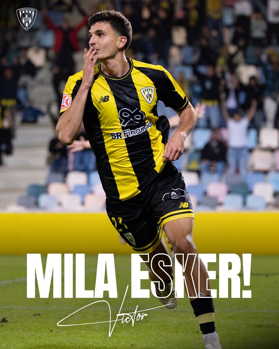 🚨💔 GOLPE AL BARAKALDO CF
El <a href="/AlbaceteBPSAD/">Albacete Balompié 🤍</a> ejecuta la cláusula y se lleva a Víctor San Bartolomé.
Salida sensible para el conjunto gualdinegro 😳⚡️
#barakaldocf #albacetebp #PrimeraFederación