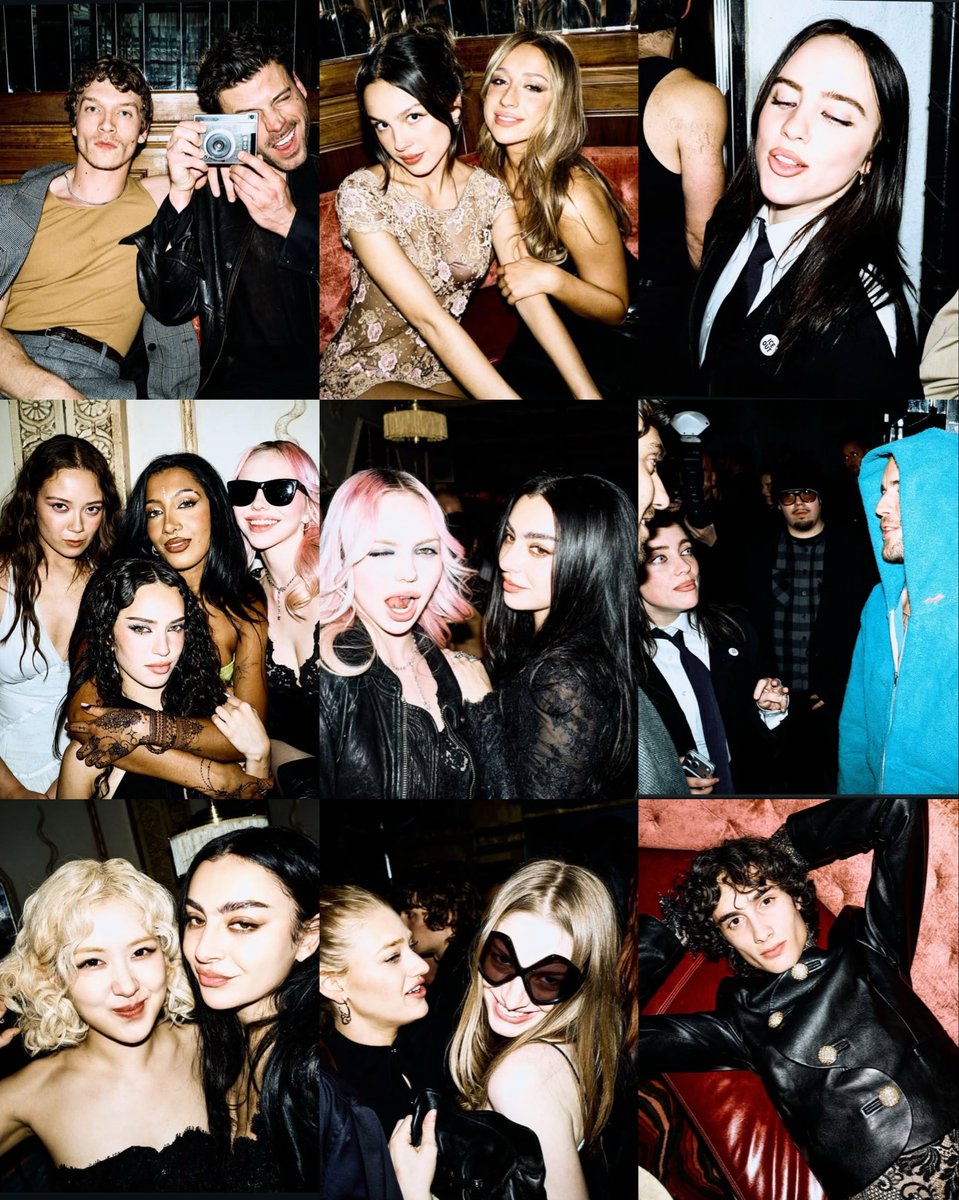 siegfriedkjs's tweet image. the way half of the industry was at Charli’s grammys afterparty yesterday