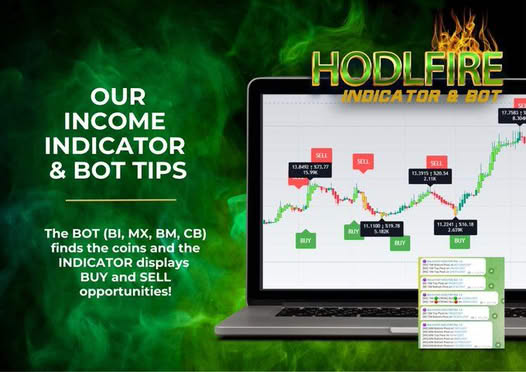 hodlnots's tweet photo. The HODLFIRE Indicator - aka Income Indicator for a reason!
FREE COUPON - Try it FREE, no payment method taken - use the COUPON CODE:  HODLFIRE7 at checkout.  Nothing to lose but missed profits.  (Works on Crypto, Forex, Stocks, Gold, Silver, Options, etc.)  TRY IT OUT and watch the free training video.
WHAT is the HODLFIRE?  Shows you the TOPS and BOTTOMS with easy visuals for taking the emotions out of your trading.  https://t.co/h5blKZyeGO