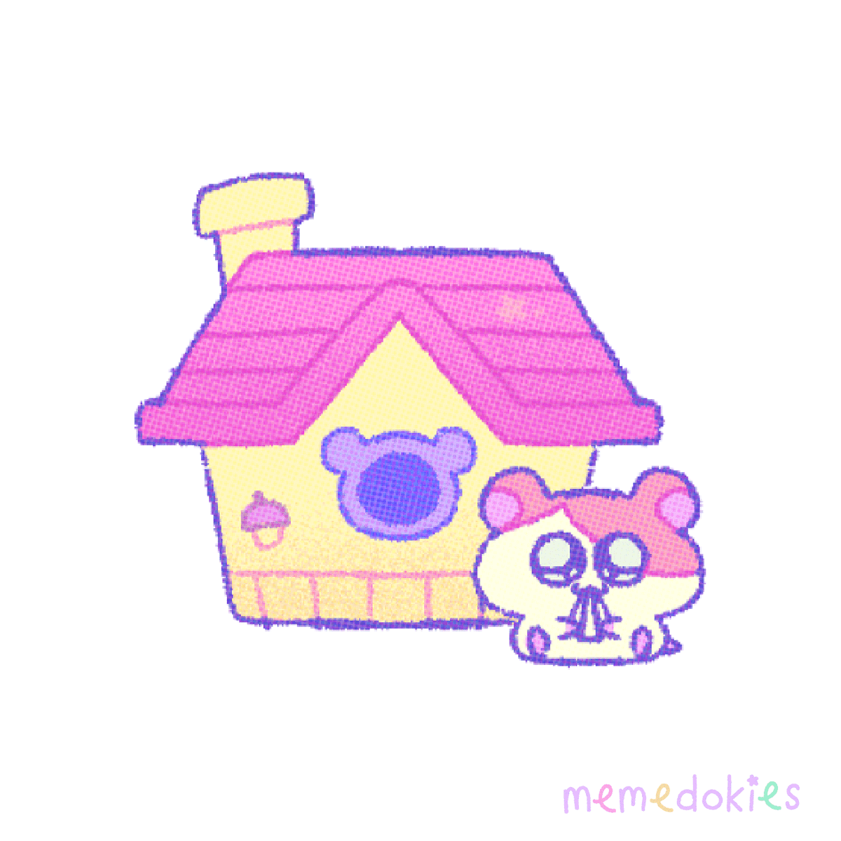 memedokies's tweet photo. this month's sticker club reward is HAMTARO stickers! join any time in February to get two sheets shipped to you when the month ends 🐹 https://t.co/QWo216XTKA