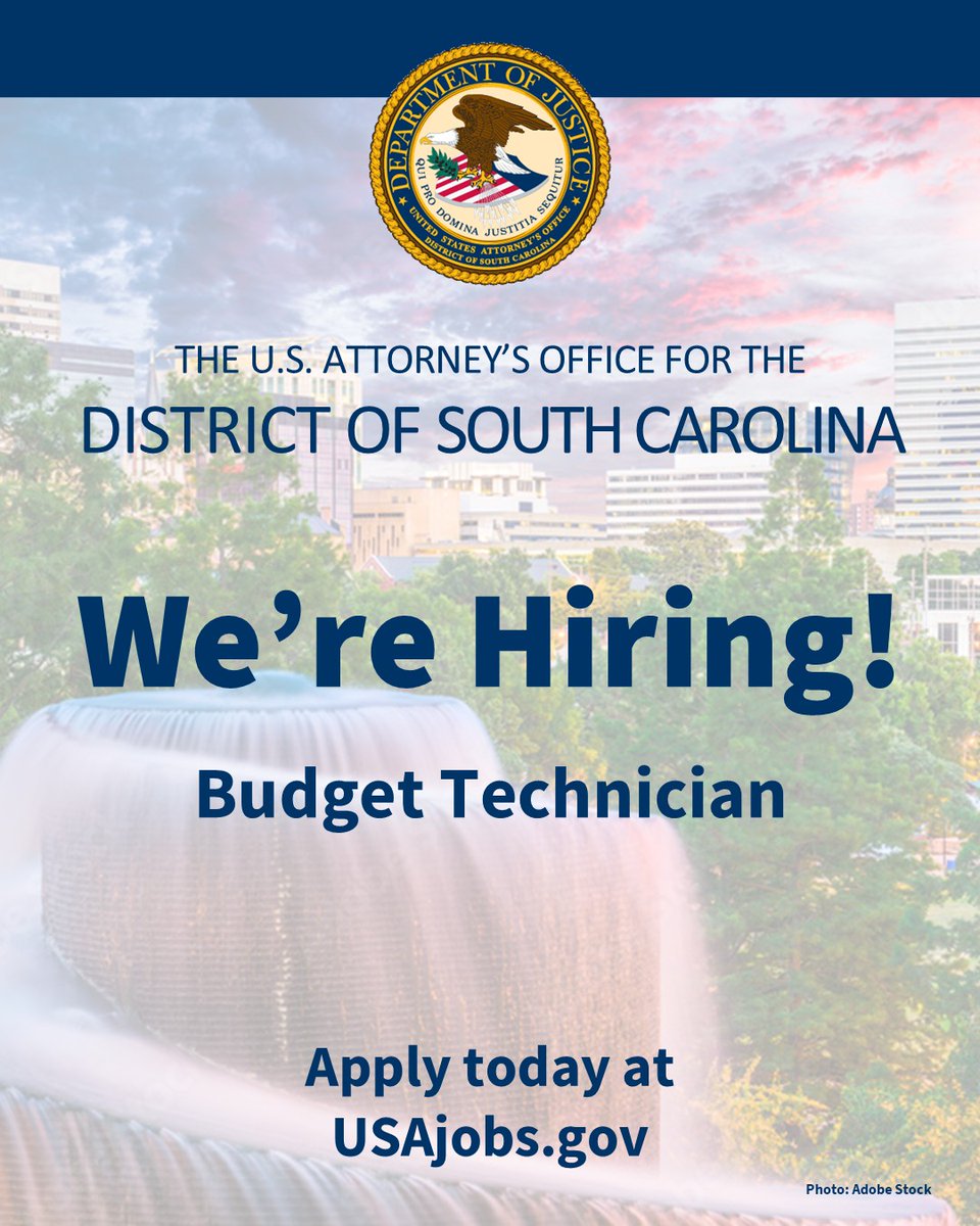 U.S. Attorney SC tweet media