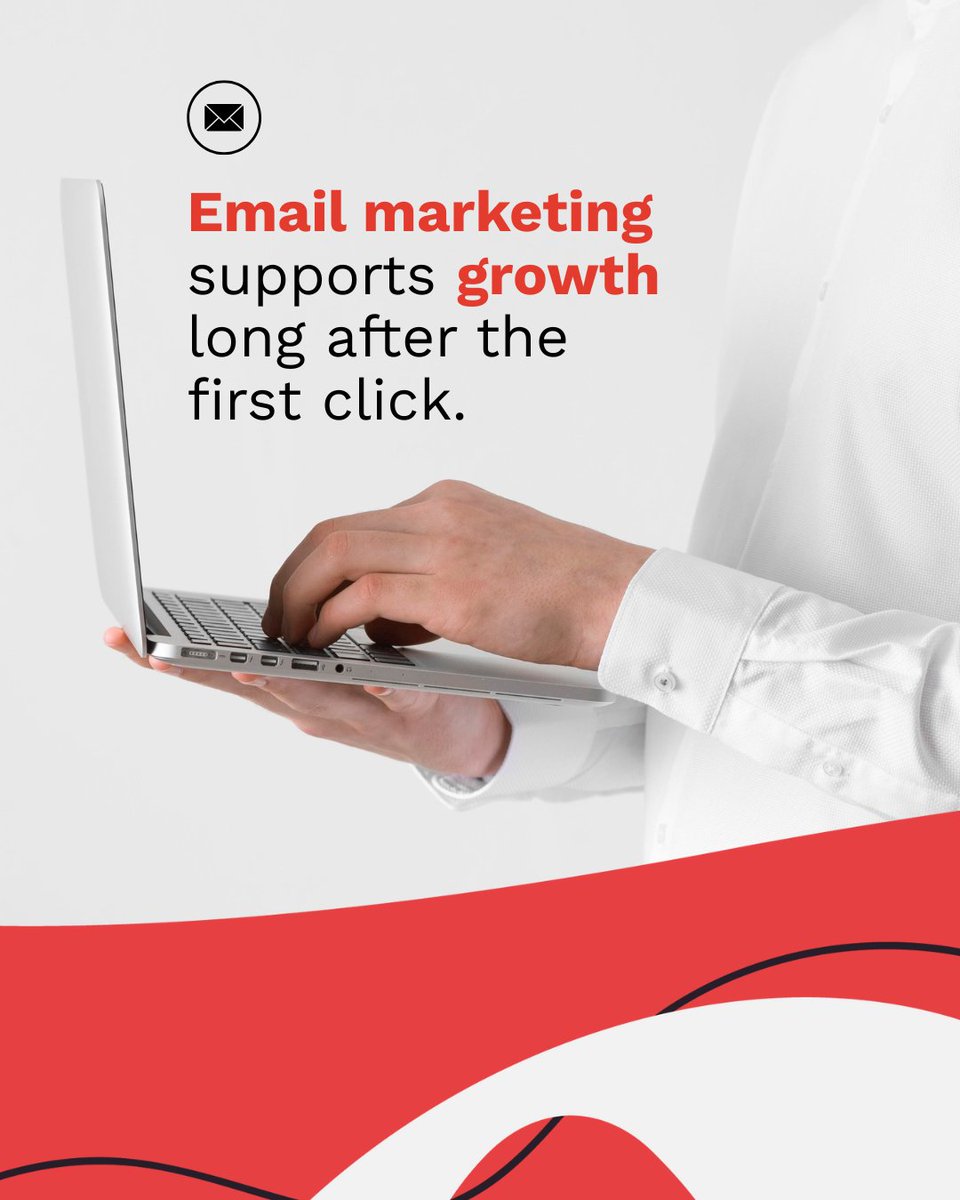 Email marketing plays a big role in sustainable growth. It extends the relationship after the first interaction and helps turn first-time buyers into repeat customers over time.

#EmailMarketing Long-TermGrowth