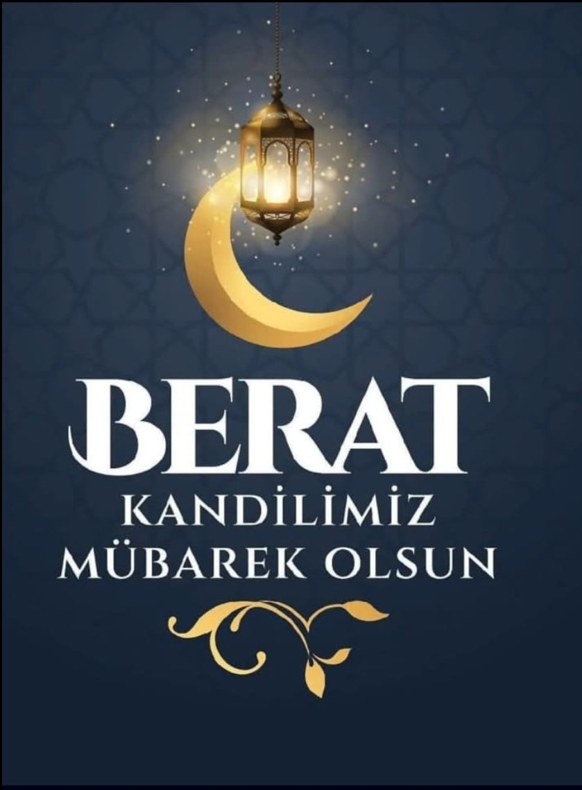 Mutlu80855158's tweet photo. Berat kandilimiz mübarek olsun. https://t.co/w2bx8D2xF9