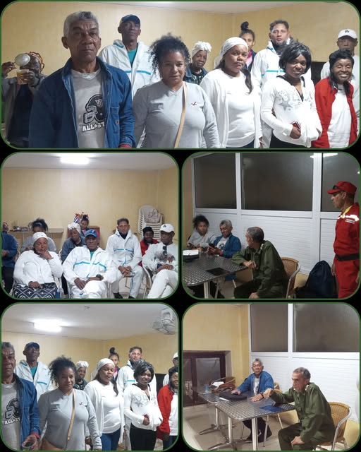 La Zona de Defensa del Consejo Popular Dragones activada esperando misiones para  proteger a la población ante posible penetración del mar.
Les acompañó <a href="/FajardoPteCH/">Fajardo</a> , Vicepresidente del Consejo de Defensa y la Cruz Roja listos para el combate.