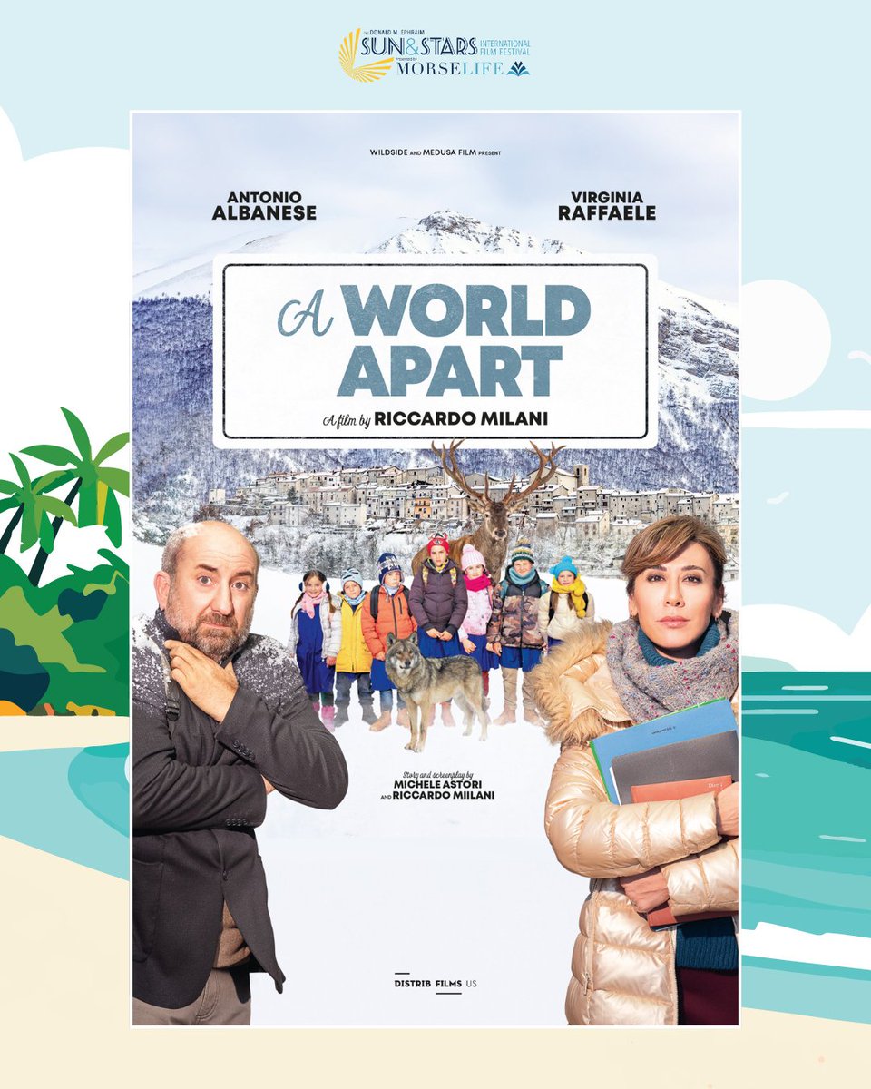 DMESASIFF's tweet photo. Warm and funny, A WORLD APART is an Italian comedy-drama about rediscovering purpose, community, and the power of unexpected change. 

📍 Hooky Entertainment, Delray Marketplace 
📅 Feb 3 | 4:00PM

🎟️ https://t.co/f8QJpr8ZbS

#SASIFF2026 #AWorldApart #InternationalCinema https://t.co/HVmjcMto3N