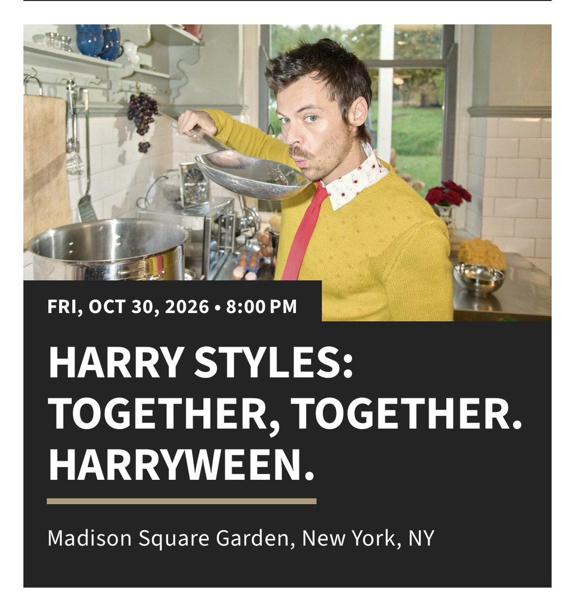 C00LAB0UTIT's tweet image. and harry i take back all those mean and nasty things i said about you i will see you at harryween baby