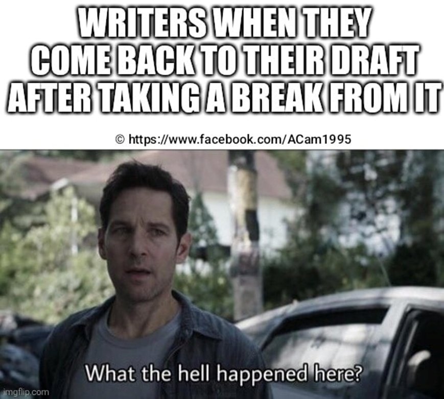 SDDonovan's tweet image. This is me coming back to my novel after a month break 😅😅🤣