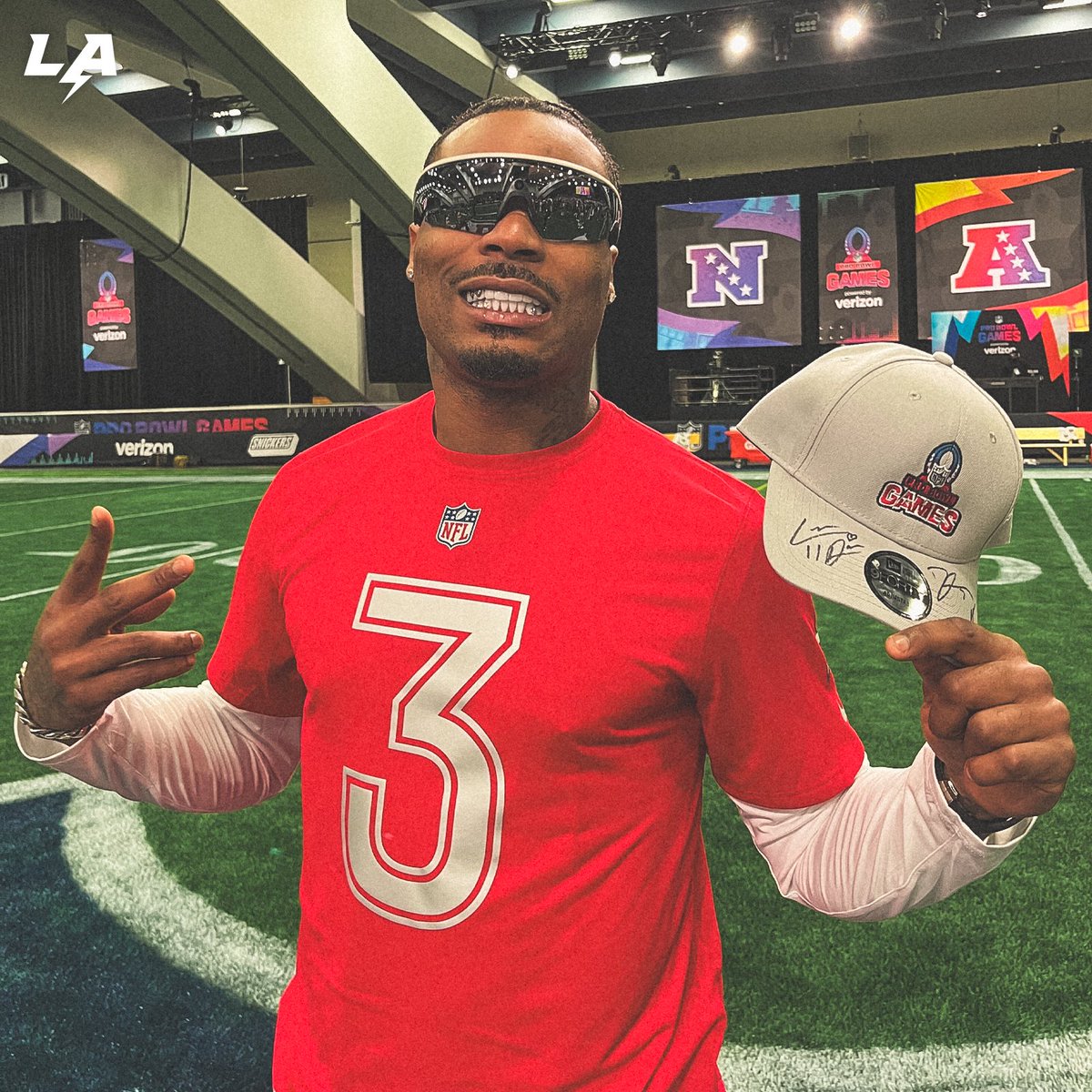 chargers's tweet image. pro bowlers got this for u

like + repost to winnn ⚡️