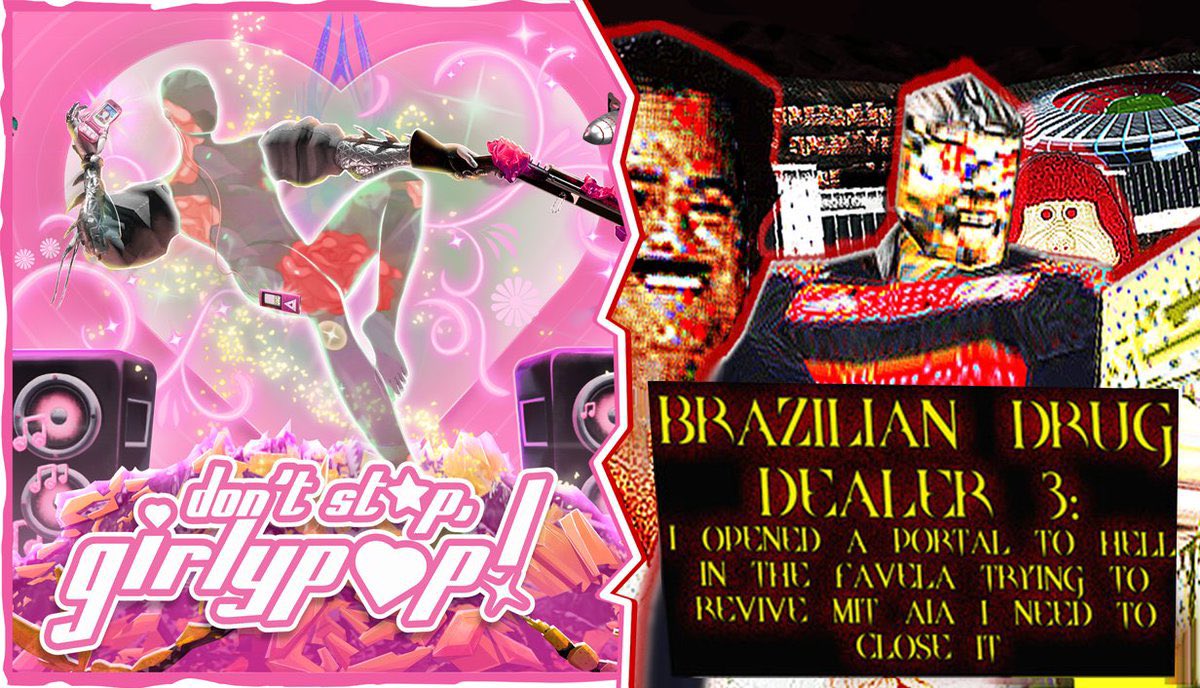 Yo I'm doing a Steam giveaway for the "Sisters From a Different Mister" bundle ft. Don't Stop, Girlypop! &amp; Brazilian Drug Dealer 3 

🩷 Follow + Repost to win a Steam key 🇧🇷

I'll be picking 3 winners tomorrow. Good luck nerds