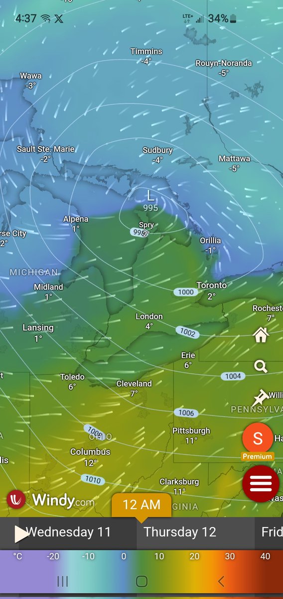 STORM WATCH- Lake Erie tweet media