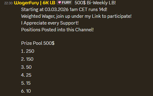 WagerFuryx tweet media