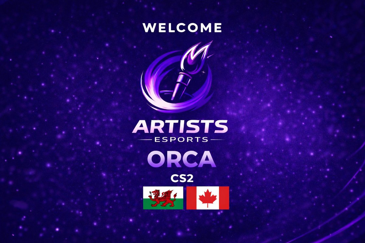 🚨Signing Alert🚨

Artist Esports are proud to announce our final CS2 member 

Orca 

Orca will IGL for the Artists in upcoming WEL S10

Calling shots, dropping frags and taking sites. We are going to have a  Whale of a time 🐋

Welcome Orca !

#ArtistsEspots #WEL #EsportsWales