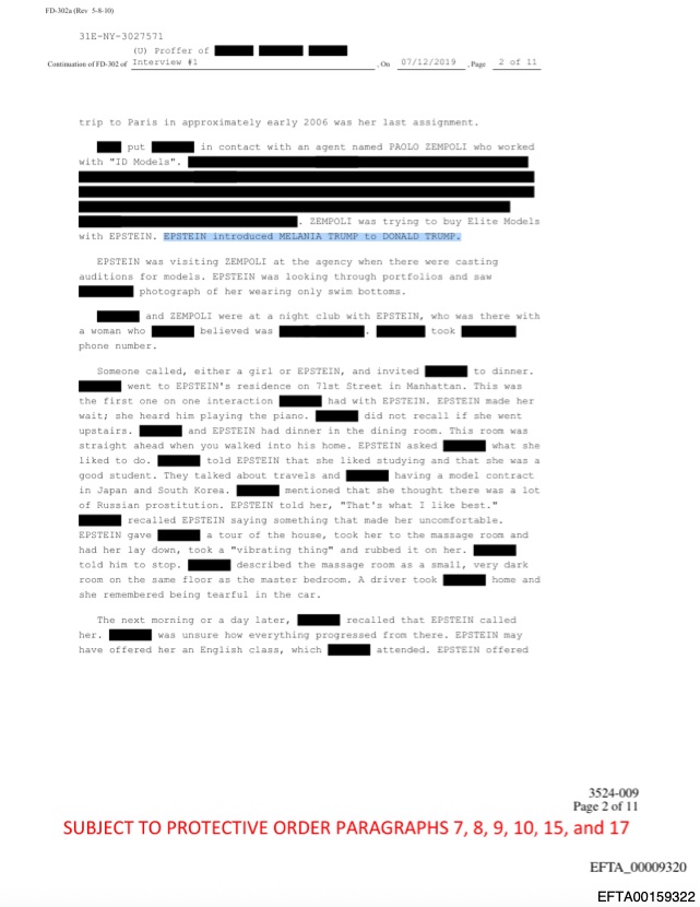 🚨🇺🇸 BREAKING — Trump Bought Melania from Epstein.
