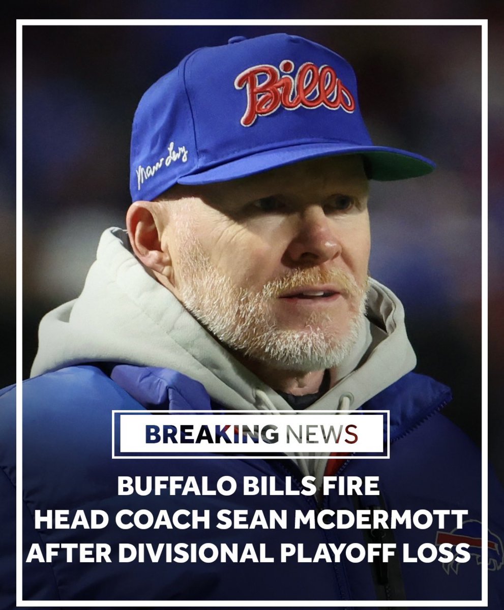 WagonsWast21781's tweet image. With the @BuffaloBills getting ousted from the #NFLPlayoffs and failing to reach the #SuperBowl yet again, the Wagons discussed whether or not #SeanMcDermott would get fired. Some thought he would, others thought he wouldn’t. Sadly, he did get fired a few days after the pod. 😔