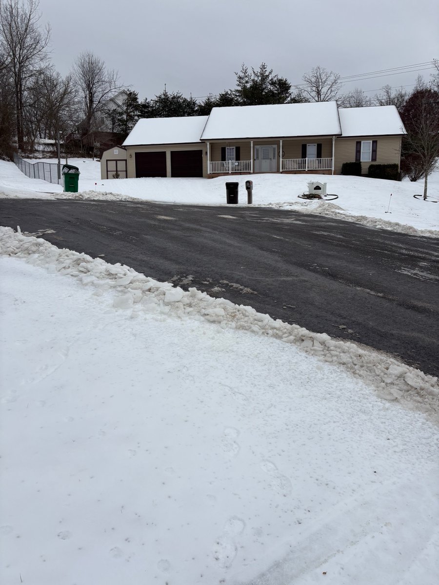 Thank you Boyd County Road Department! Blacktop never looked so good.