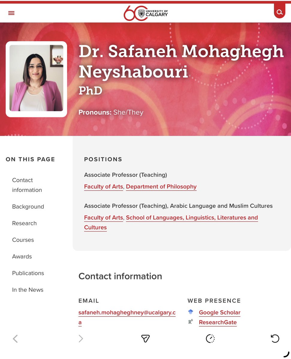 Goftaniha's tweet image. معاون وزیر جهادسازندگی در دوره محمود احمدی نژاد و روحانی با کل ایل و تبارش در کانادا در دانشگاه کلگری چه غلطی می‌کنند؟
جعفر محقق نیشابوری که معاون وزیر جهاد کشاورزی در دولت‌های نهم و دهم یازدهم و دوازدهم (حسن روحانی) بوده نه تنها خودش با رانت قرارداد همکاری به دانشگاه کلگری وارد…