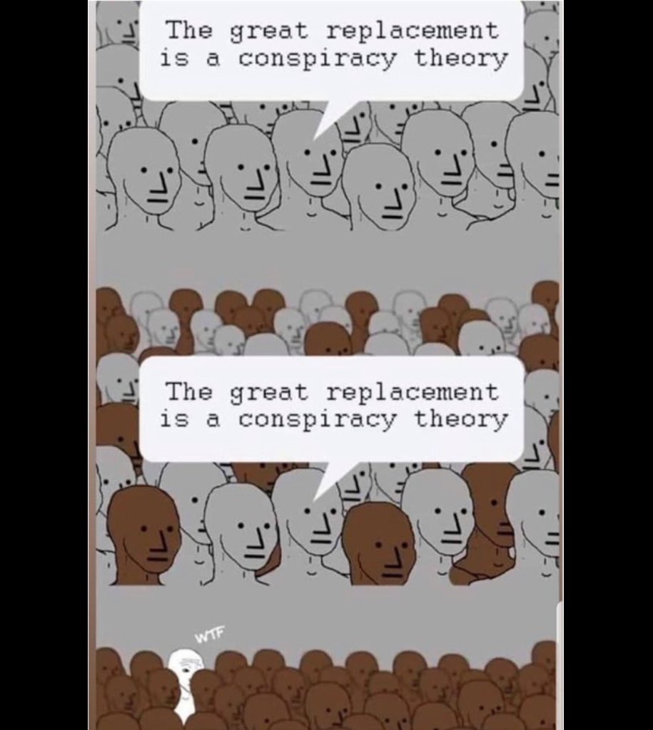 ❌ STOP the ethnic cleansing of the West &amp; genocide of the White Race.