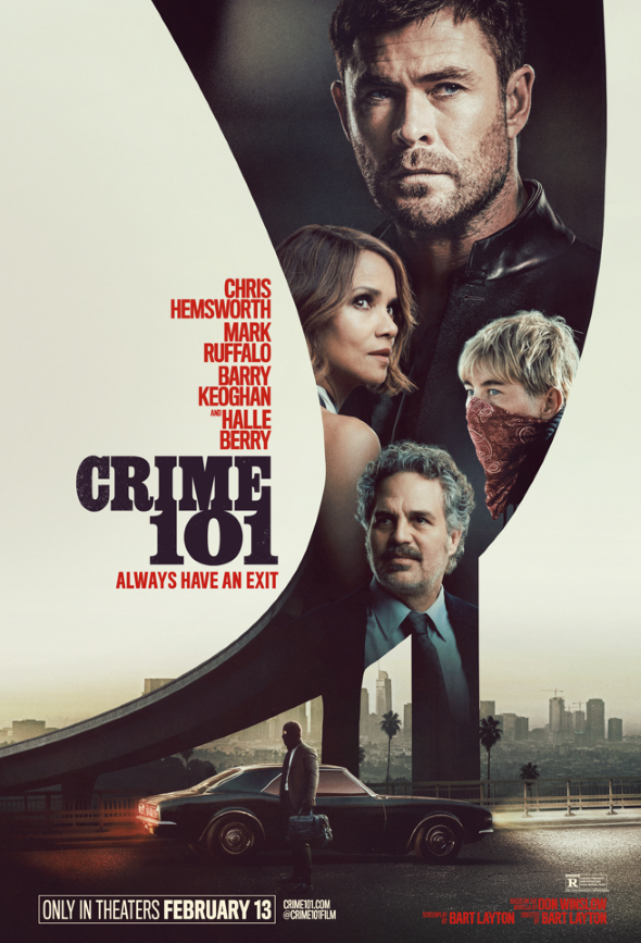Local to Boston?   You are cordially invited to a special advance complimentary screening of CRIME 101 starring Chris Hemsworth and Halle Berry!

Date: Tuesday, February 10th Time: 7:00 PM
Location: AMC Boston Common, 175 Tremont Street, Boston, MA 02111

You must register to