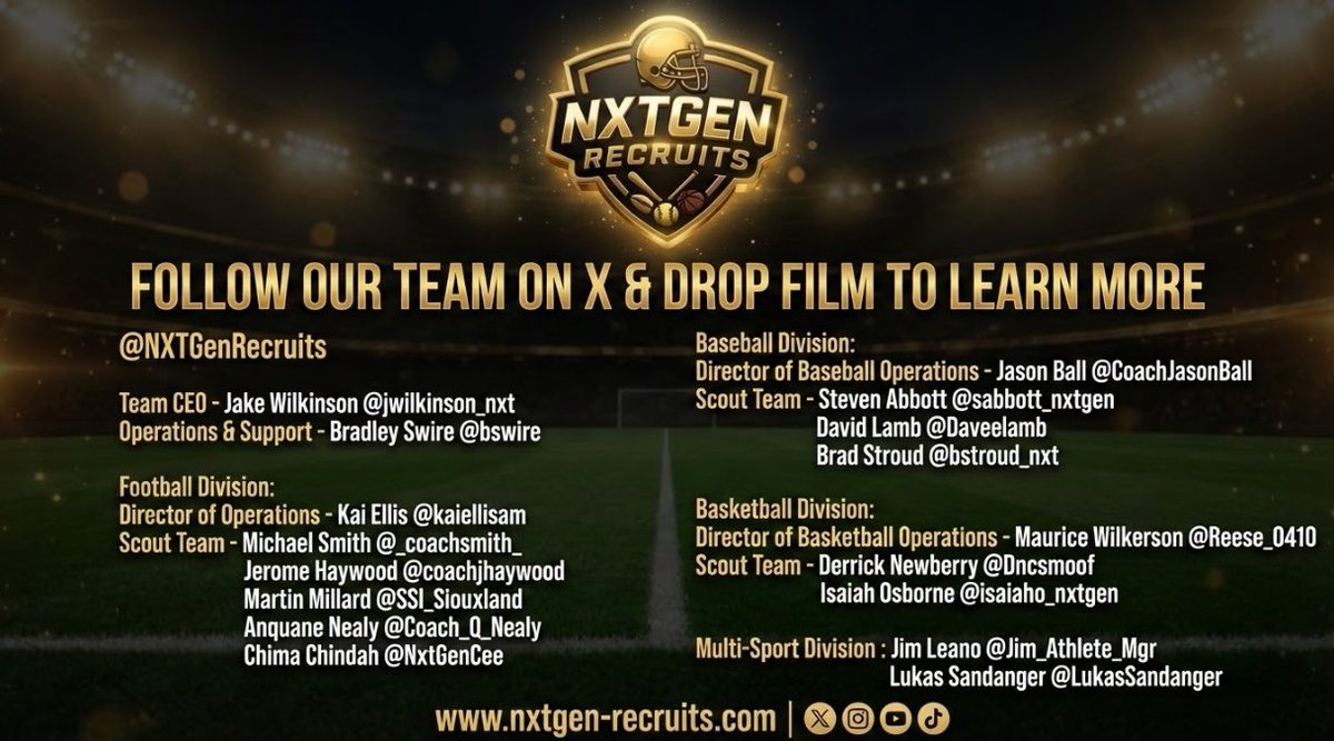 NXTGen Recruits tweet media