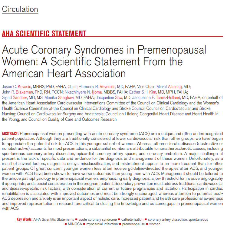 AHA Science tweet media