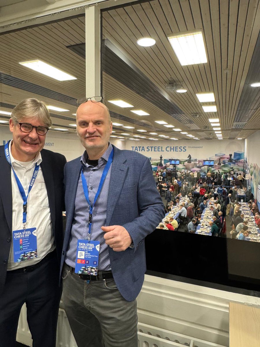bolekchess's tweet photo. Thanks to @tatasteelchess ! 👌 Brilliant battles on the board, top-level organization, and plenty of wonderful moments with chess friends. We’re already looking forward to the @PragueChess , see you soon! https://t.co/3MWBKaftrA