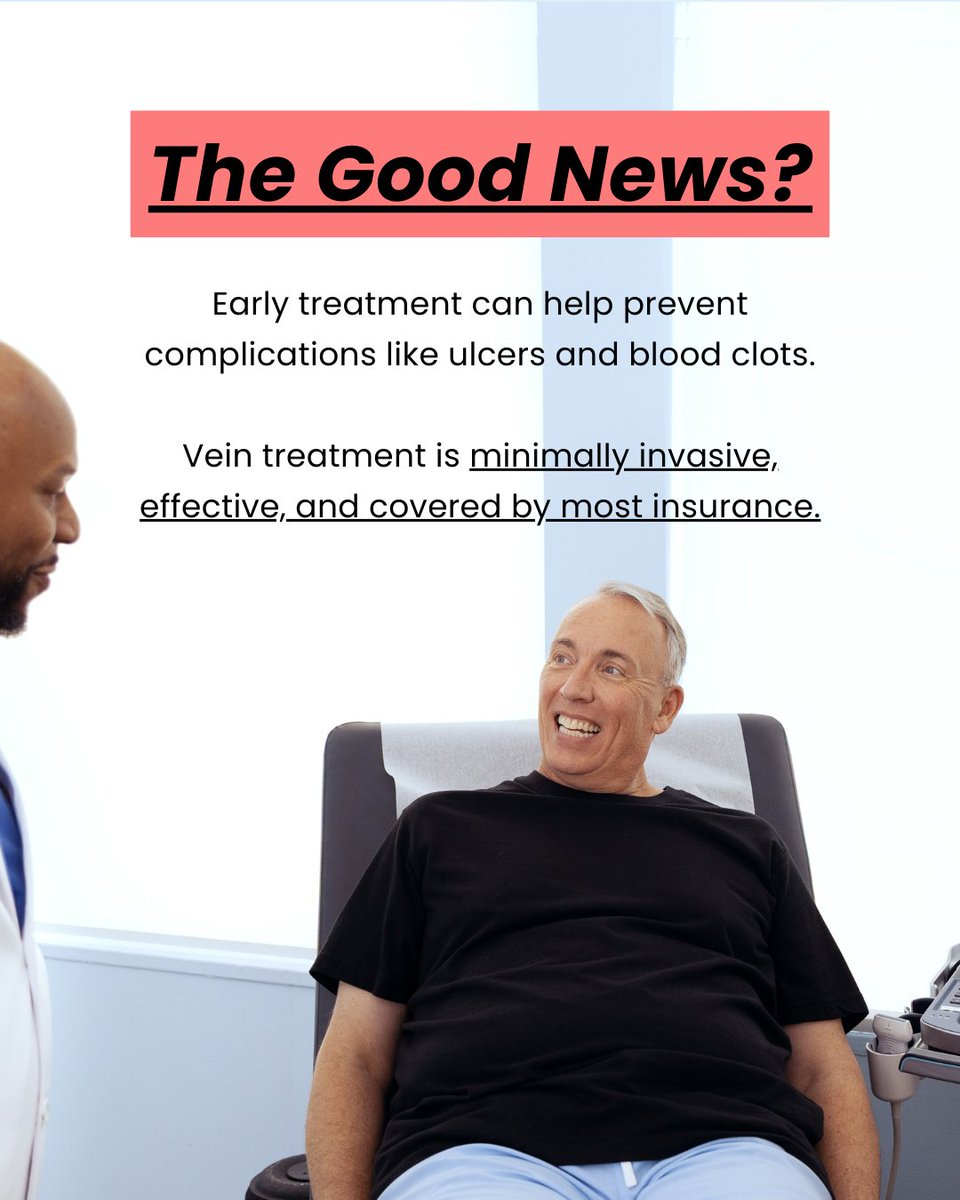 metrovein's tweet photo. Don’t ignore the signs. ⚠️ Vein disease doesn’t just show up overnight—it’s progressive. Which means if you know what to look for, you can stop it in its tracks.
.
.
.
#veinhealth #varicoseveins #spiderveins #veindisease #edema #restlesslegs https://t.co/kRyjZ4HFI0