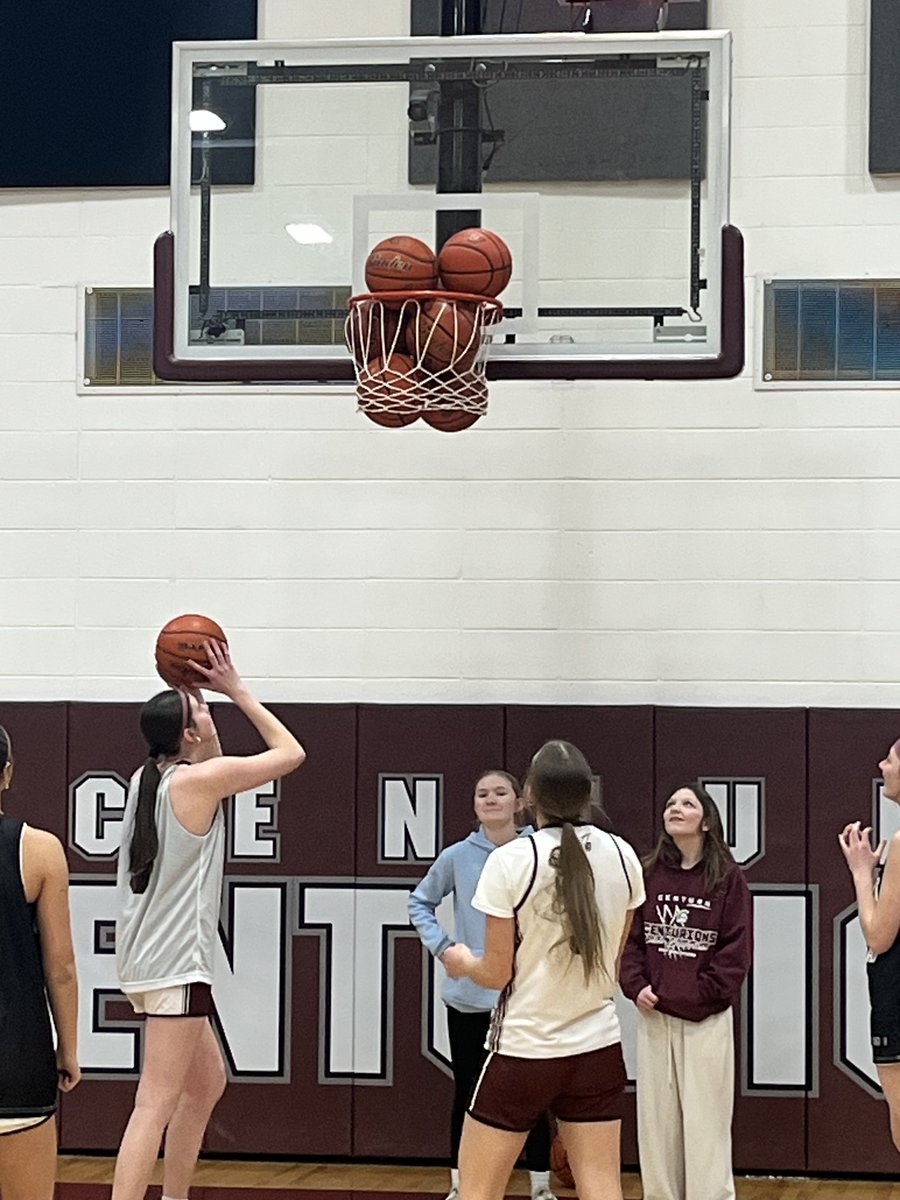 How good is Centura’s shooting getting? Scary good!! #centurapride