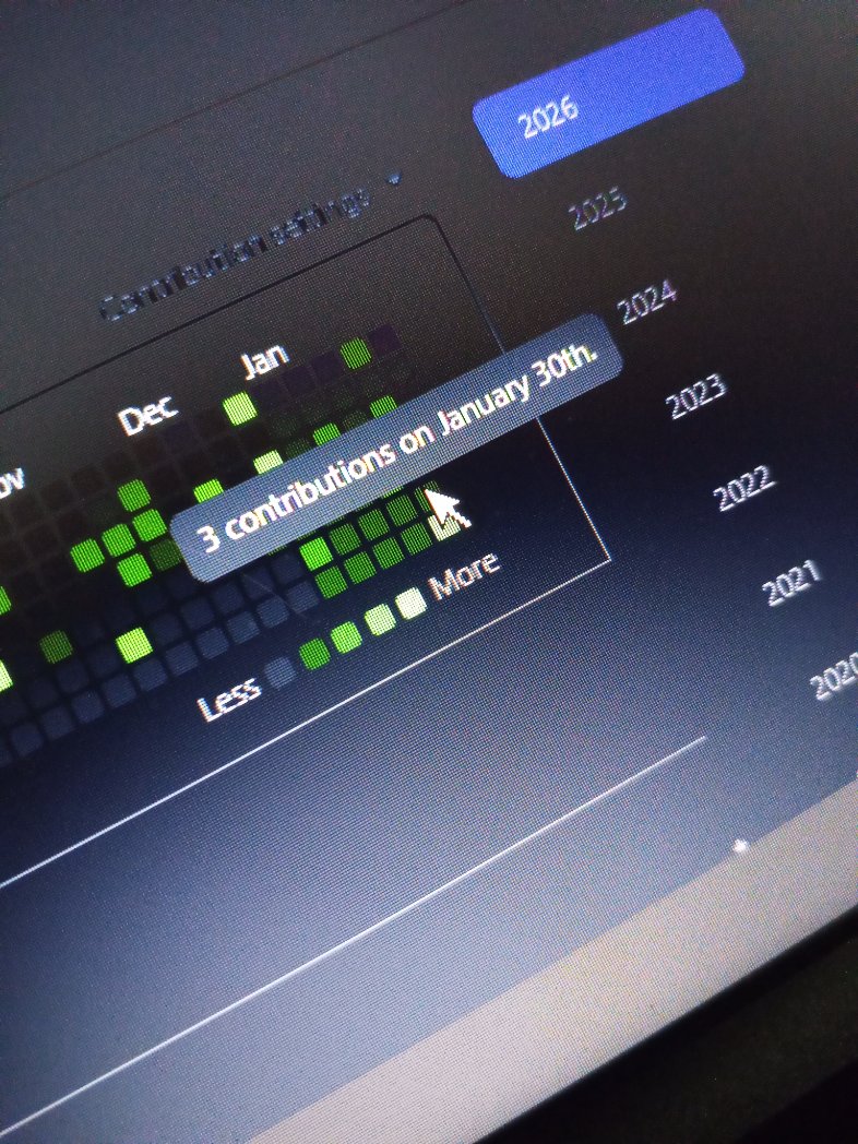 jacey_muna's tweet photo. Day 29-31 of 365 Days of Coding Challenge 👨🏼‍💻 (29th to 31st Jan.)

Overwhelmed? Yes.
Perfect conditions? No.
Still coding daily? Absolutely.
Progress doesn’t wait for life to be quiet. 😊👨🏼‍💻

1% beta everyday.

#Focus2026
#Frontend_Developer
#Software_Engineering
 #JavaScript_Dev https://t.co/OmjLu4suIe