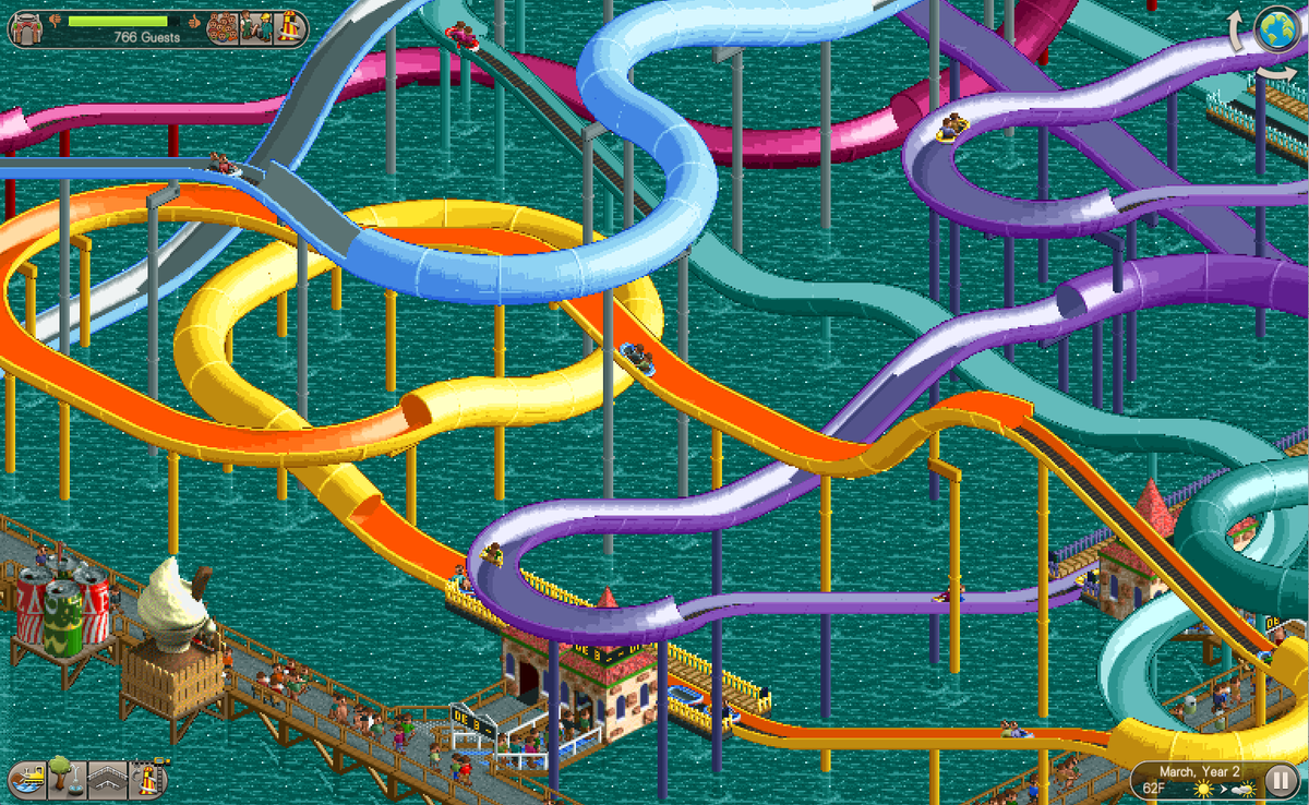 OfficialRCT's tweet image. It's a great day to take a mental vacation somewhere warm to build awesome water parks! 🌞