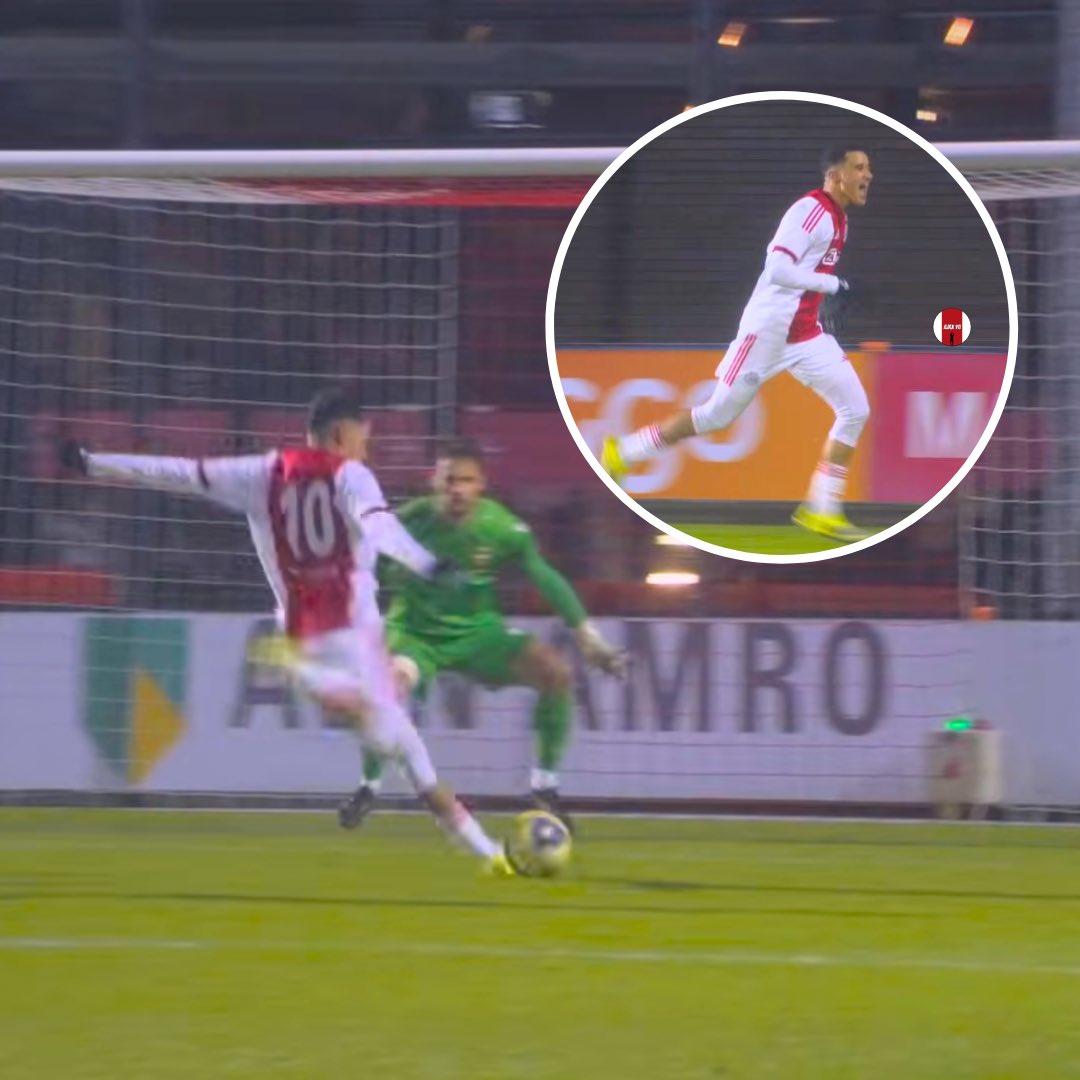 After his goal against Willem II, Abdellah Ouazane is now our U23’s 7th youngest goal scorer ever! 👏🔥

#AjaxU23 #AjaxYouth