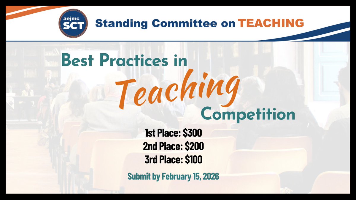 Graduate Education Commission (AEJMC) tweet media