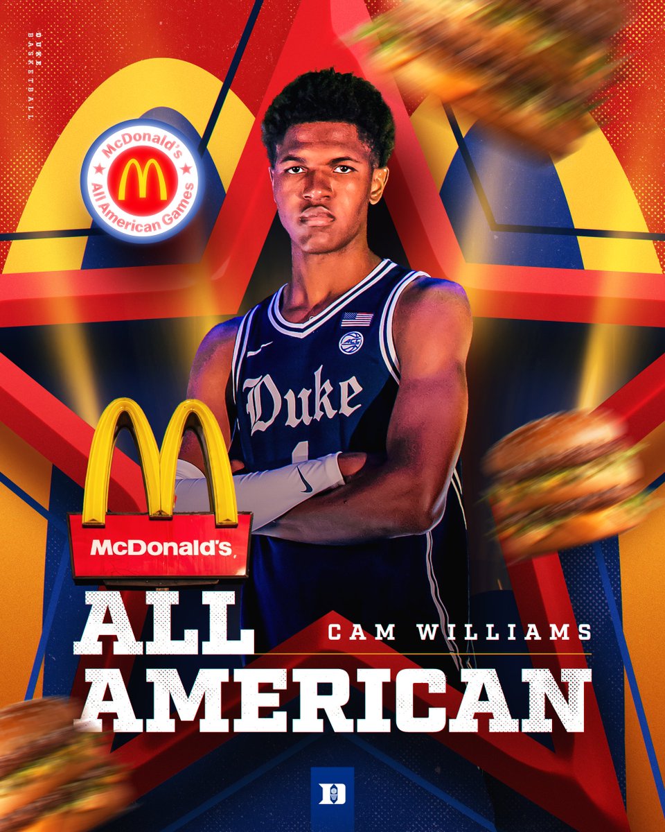 DukeMBB's tweet image. Two more to the Burgerhood! 

🍔 Cam Williams
🍔 Deron Rippey Jr