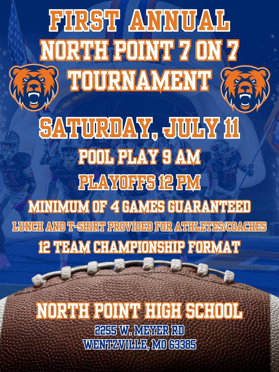 North Point Grizzlies Football tweet media