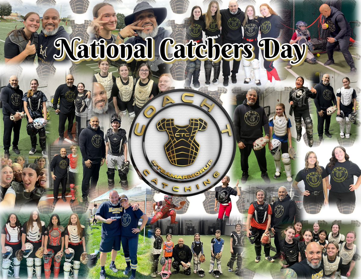 CTCatching's tweet photo. Shout out to all the catchers I’ve had the privilege to coach over the years. #CTC #teamarmorup #NationalCatchersDay https://t.co/VI49L4Az4F