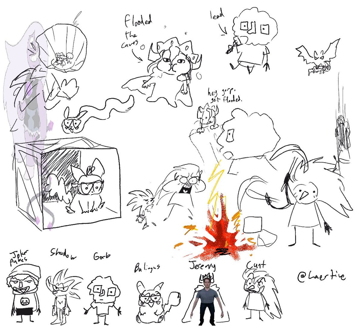 Laertive's tweet photo. @SaltyDKArtRT @King__Moosh @Gerbatron16 @tea_bubbled @CitisStreets @SanctoKlinge @Wayward__Wizard ter a ria https://t.co/CvKsdPM5yH
