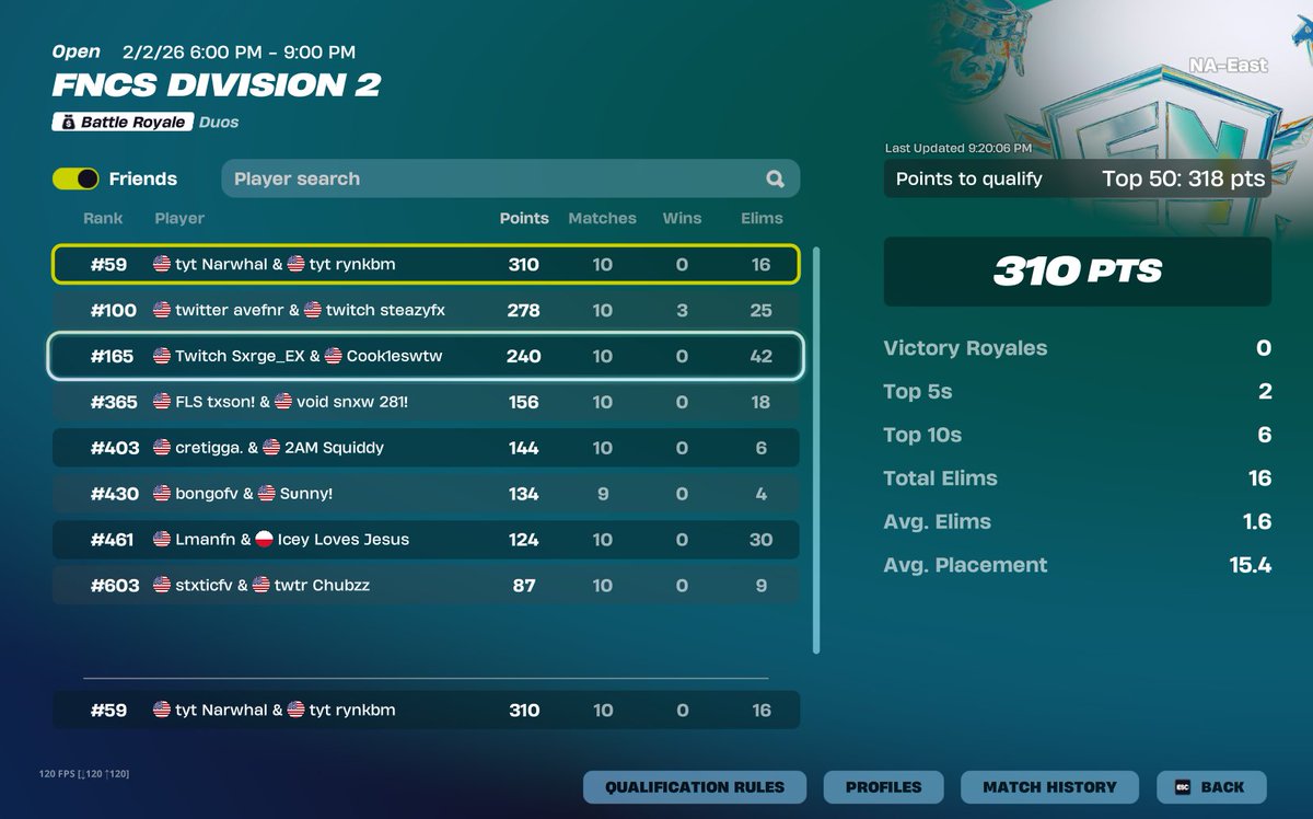 missed qual by 10 easy qual tmmr