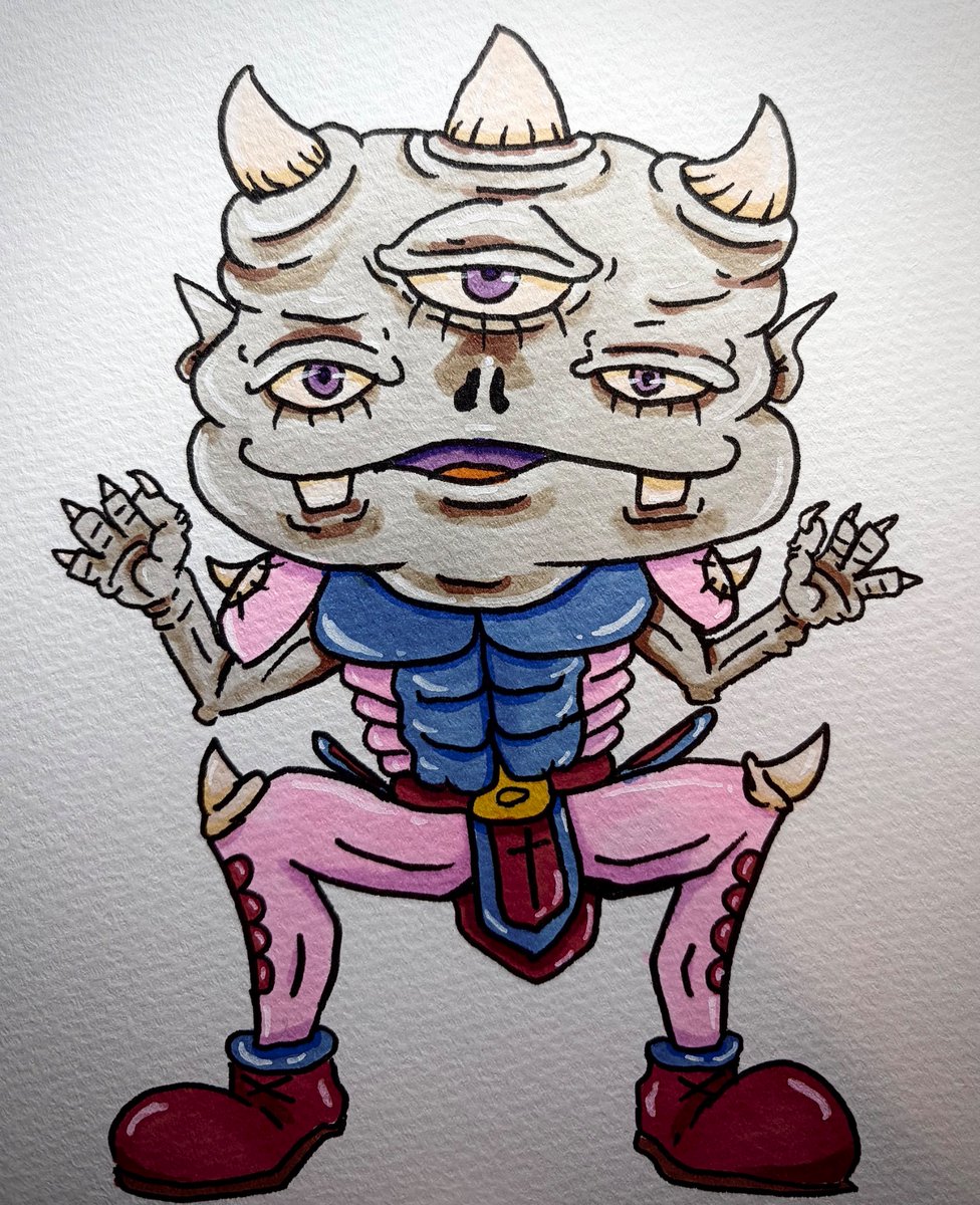 zerofactory0's tweet photo. 「鬼」

#イラスト #イラストレーター #絵描きさんと繋がりたい #節分 https://t.co/KbiJOWBEkR