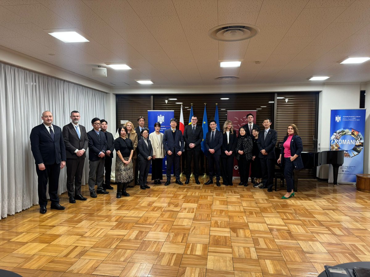 RO_Emb_Japan's tweet image. 1月30日、ルーマニア大使館において、リテーラーのナショナル麻布と、日本市場でポテンシャルのあるルーマニア製品の製造・輸入業者とのマッチングイベントが開催されました。今後もこうした取り組みを通じ、日本市場への参入を強力に支援してまいりたいと考えております。