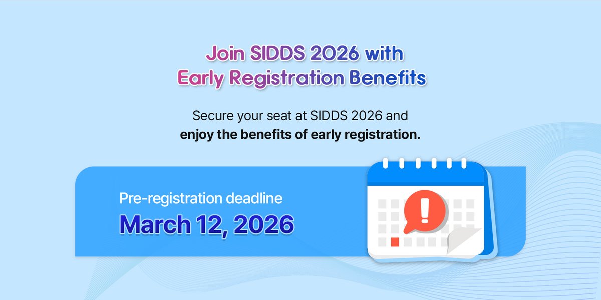 SIDDS 2026 tweet media