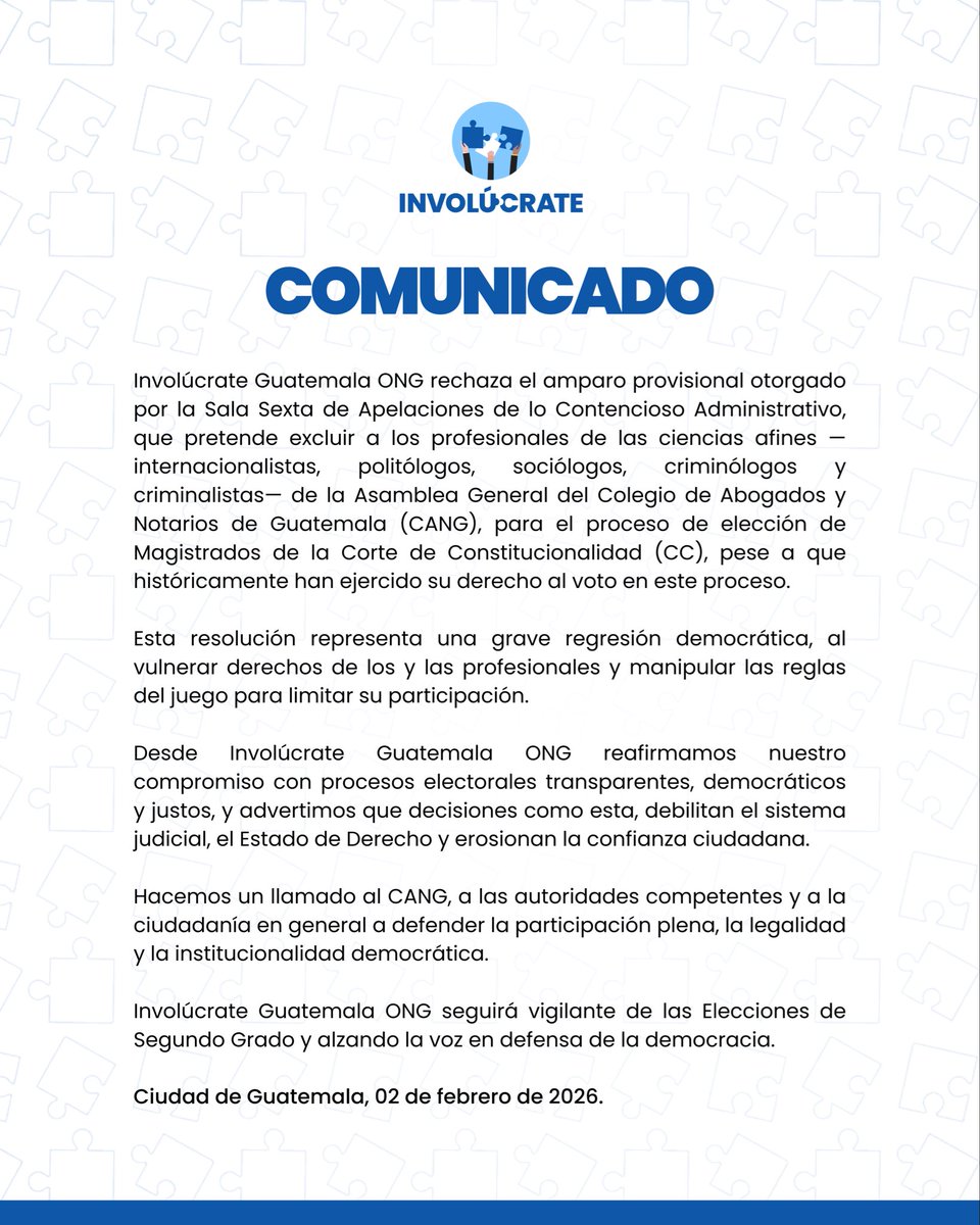 Involúcrate Guate tweet media