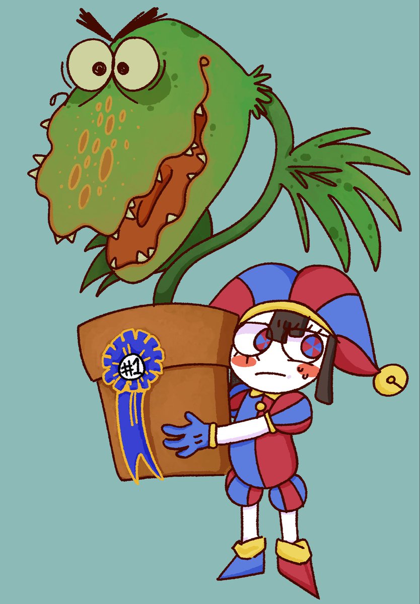 _OKULTRA_'s tweet photo. i want a gardening episode #tadc #pomni #zooble https://t.co/WQtzpWORft