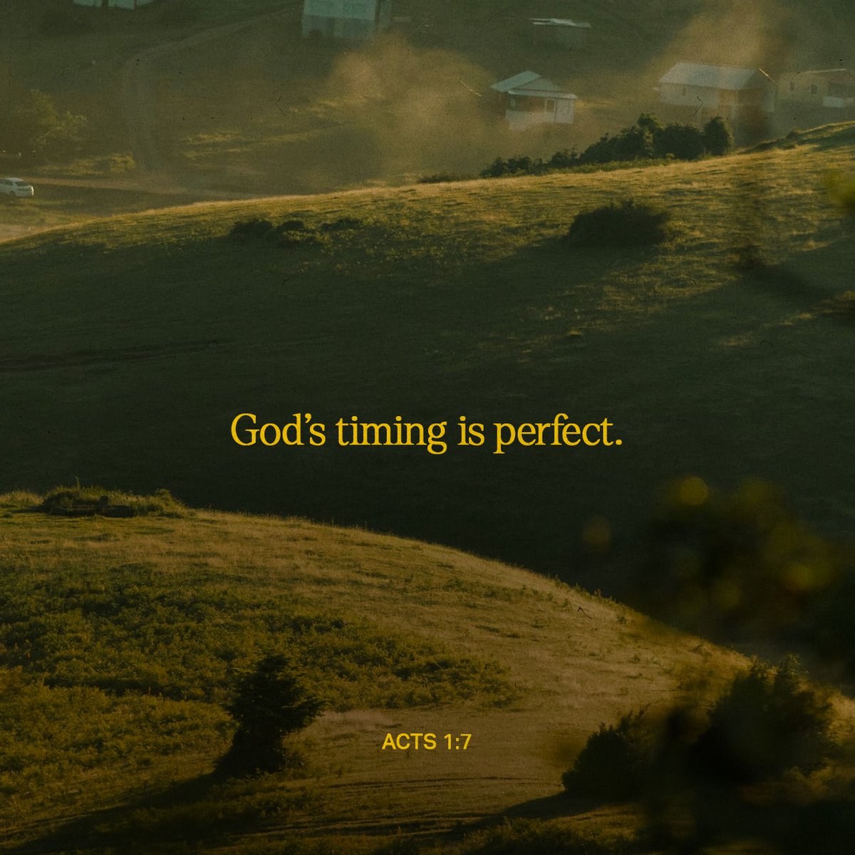 YouVersion's tweet photo. Acts 1:7 https://t.co/IoAd2PdojD