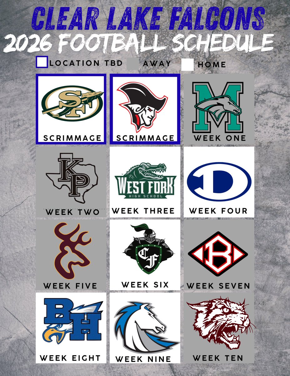 Clear Lake Falcon Football tweet media