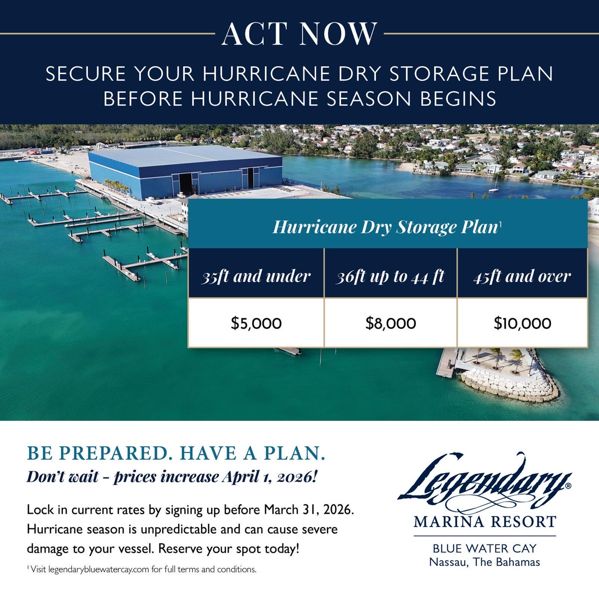 Legendary Marina Resort at Blue Water Cay tweet media