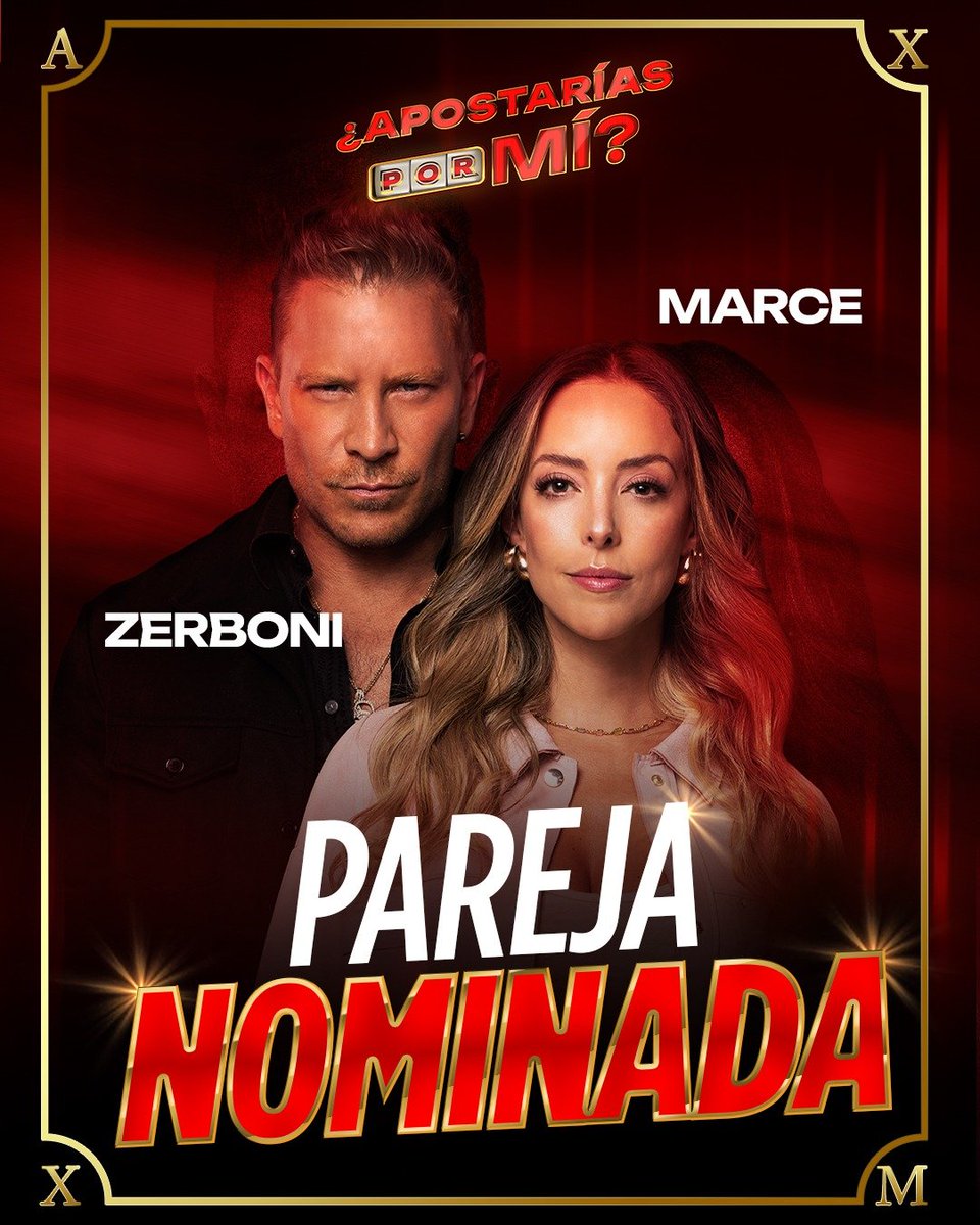 #Zerboni y #Marce son la PAREJA NOMINADA en ¿#ApostaríasPorMí? tras perder desafío 😱

Disponible por @vix, @univision, @unimas y @canalestrellas 🍀📺