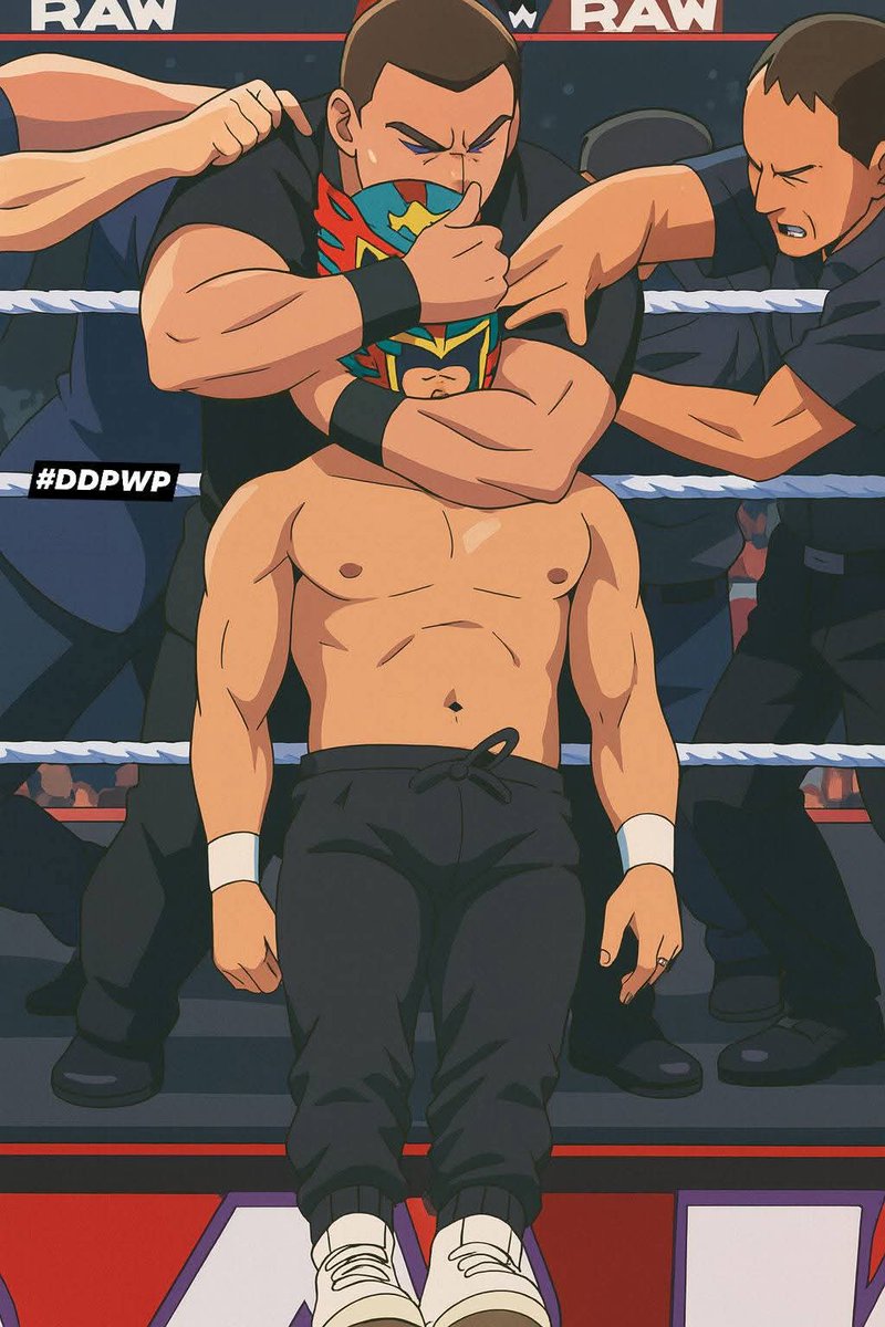 DirtyDeedsGOD's tweet photo. You know we had to give it the #ddpwp  anime treatment !! RAW [2/2/26] https://t.co/DDf4a7pvqE