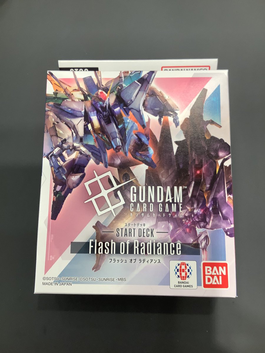 商品情報】 #ガンダムカードゲーム 🔷スタートデッキ フラッシュ オブ