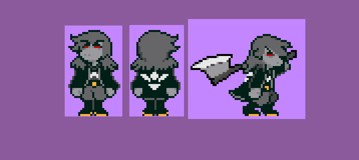 Luutoo's tweet photo. Mecha Susie.
#DELTARUNE https://t.co/ActoXw6gkx