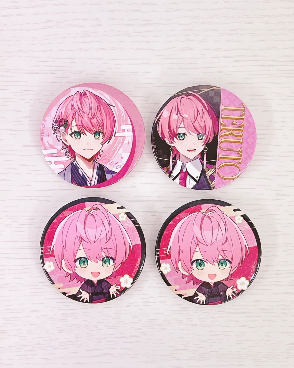 騎士X 缶バッジ 🎀入荷情報🎀 騎士X 缶バッジ 2026 New Year ver. てるとくんのお正月