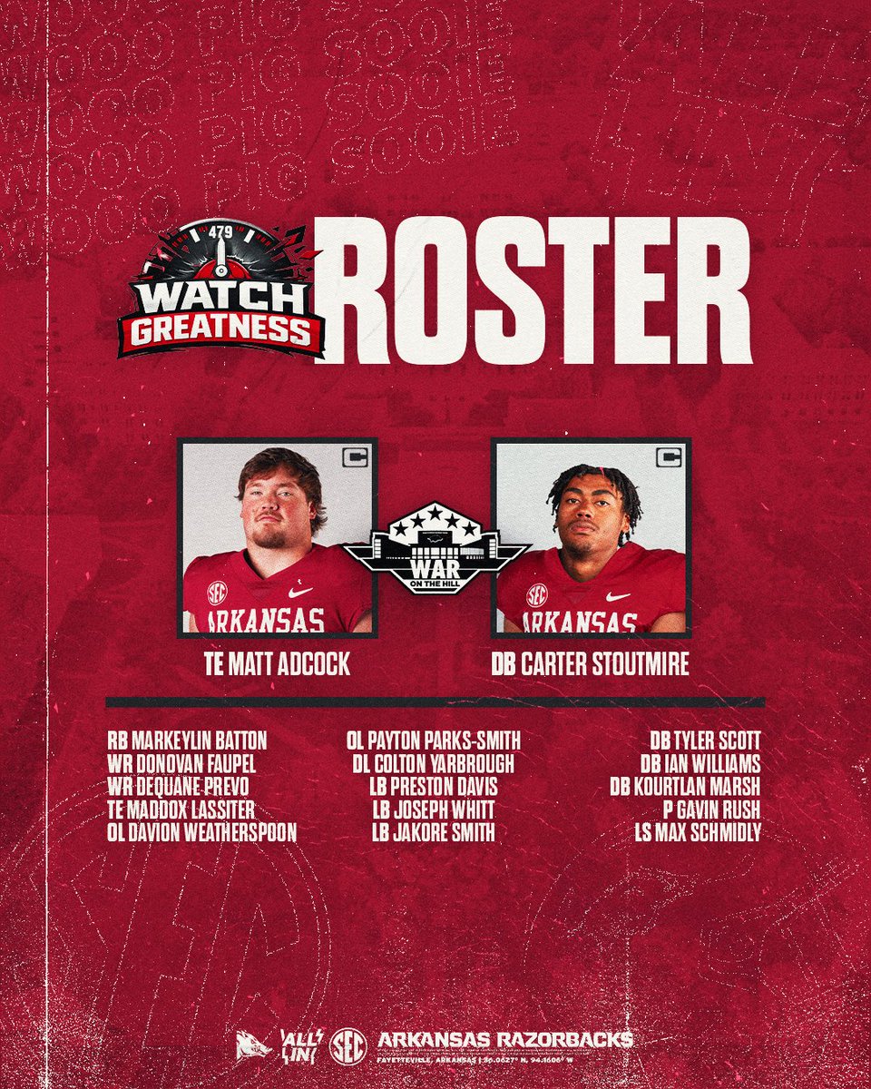 Arkansas Razorback Football tweet media